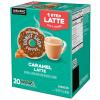 imageThe Original Donut Shop Vanilla OneStep Latte Single Serve Coffee KCup Pod Flavored Coffee 60 Count 6 Packs of 10Caramel Latte