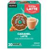 imageThe Original Donut Shop Vanilla OneStep Latte Single Serve Coffee KCup Pod Flavored Coffee 60 Count 6 Packs of 10Caramel Latte