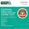 imageThe Original Donut Shop Vanilla OneStep Latte Single Serve Coffee KCup Pod Flavored Coffee 60 Count 6 Packs of 10Caramel Latte