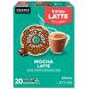 imageThe Original Donut Shop Vanilla OneStep Latte Single Serve Coffee KCup Pod Flavored Coffee 60 Count 6 Packs of 10Mocha Latte