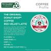 imageThe Original Donut Shop Vanilla OneStep Latte Single Serve Coffee KCup Pod Flavored Coffee 60 Count 6 Packs of 10Red Velvet Latte