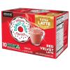 imageThe Original Donut Shop Vanilla OneStep Latte Single Serve Coffee KCup Pod Flavored Coffee 60 Count 6 Packs of 10Red Velvet Latte