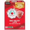 imageThe Original Donut Shop Vanilla OneStep Latte Single Serve Coffee KCup Pod Flavored Coffee 60 Count 6 Packs of 10Red Velvet Latte