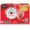 imageThe Original Donut Shop Vanilla OneStep Latte Single Serve Coffee KCup Pod Flavored Coffee 60 Count 6 Packs of 10Red Velvet Latte