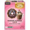 imageThe Original Donut Shop Vanilla OneStep Latte Single Serve Coffee KCup Pod Flavored Coffee 60 Count 6 Packs of 10Sundae Fundae Latte