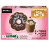imageThe Original Donut Shop Vanilla OneStep Latte Single Serve Coffee KCup Pod Flavored Coffee 60 Count 6 Packs of 10Sundae Fundae Latte