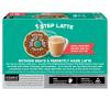 imageThe Original Donut Shop Vanilla OneStep Latte Single Serve Coffee KCup Pod Flavored Coffee 60 Count 6 Packs of 10Vanilla Latte