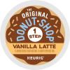 imageThe Original Donut Shop Vanilla OneStep Latte Single Serve Coffee KCup Pod Flavored Coffee 60 Count 6 Packs of 10Vanilla Latte