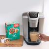 imageThe Original Donut Shop Vanilla OneStep Latte Single Serve Coffee KCup Pod Flavored Coffee 60 Count 6 Packs of 10Vanilla Latte