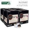 imageTullys Coffee French Roast Decaf Keurig SingleServe KCup Pods Dark Roast 96 CountBreakfast Blend