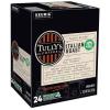 imageTullys Coffee French Roast Decaf Keurig SingleServe KCup Pods Dark Roast 96 CountItalian Roast