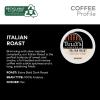 imageTullys Coffee French Roast Decaf Keurig SingleServe KCup Pods Dark Roast 96 CountItalian Roast