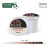 imageTullys Coffee French Roast Decaf Keurig SingleServe KCup Pods Dark Roast 96 CountItalian Roast