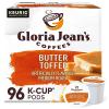 imageGloria Jeans Macadamia Cookie Keurig SingleServe KCup Pods Medium Roast Coffee 96 CountButter Toffee