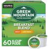 imageGreen Mountain Coffee Roasters Breakfast Blend Decaf Keurig Single Serve KCup Pods Light Roast Coffee 60 Count 6 Packs of 10