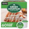 imageGreen Mountain Coffee Roasters Caramel Vanilla Cream Keurig SingleServe KCup pods Light Roast Coffee 72 CountCaramel Vanilla Cream