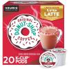 imageThe Original Donut Shop Vanilla OneStep Latte Single Serve Coffee KCup Pod Flavored Coffee 60 Count 6 Packs of 10Red Velvet Latte