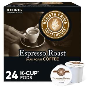 imageBarista Prima Coffeehouse Colombia Coffee Keurig Single Serve KCup Pods 96 CountEspresso