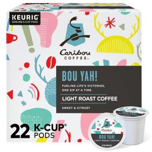 imageCaribou Coffee Caribou Blend Keurig SingleServe KCup Pod Medium Roast Coffee 96 CountBouYah