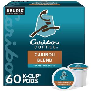imageCaribou Coffee Caribou Blend Keurig SingleServe KCup Pod Medium Roast Coffee 96 CountCaribou Blend
