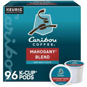 imageCaribou Coffee Caribou Blend Keurig SingleServe KCup Pod Medium Roast Coffee 96 CountMahogany