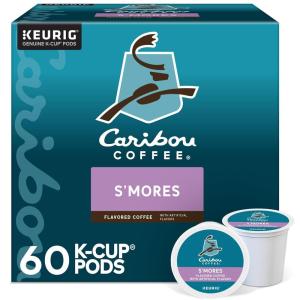 imageCaribou Coffee Caribou Blend Keurig SingleServe KCup Pod Medium Roast Coffee 96 CountSmores