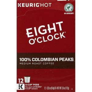 imageEight OClock Coffee Hazelnut Keurig SingleServe KCup Pods Medium Roast Coffee 96 Count100 Colombian Peaks