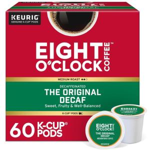 imageEight OClock Coffee Hazelnut Keurig SingleServe KCup Pods Medium Roast Coffee 96 CountThe Original
