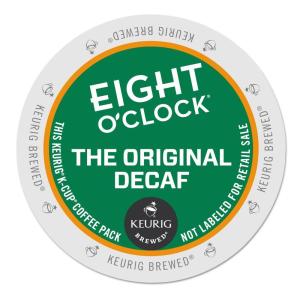 imageEight OClock Coffee The Original Decaf SingleServe KCup Pods Medium Roast 96 CountOriginal Decaf
