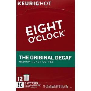 imageEight OClock Coffee The Original Decaf SingleServe KCup Pods Medium Roast 96 CountThe Original Decaf