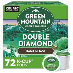 imageGreen Mountain Coffee Roasters Dark Magic Keurig Single Serve KCup Pods Dark Roast Coffee 60 Count 6 Packs of 10Double Diamond
