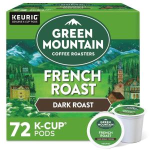imageGreen Mountain Coffee Roasters Dark Magic Keurig Single Serve KCup Pods Dark Roast Coffee 60 Count 6 Packs of 10French Roast