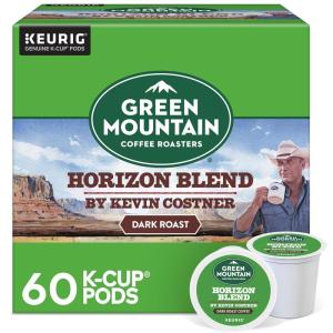 imageGreen Mountain Coffee Roasters Dark Magic Keurig Single Serve KCup Pods Dark Roast Coffee 60 Count 6 Packs of 10Horizon Blend