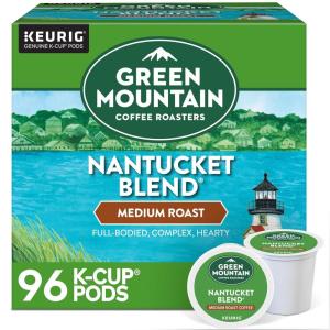 imageGreen Mountain Coffee Roasters Nantucket Blend SingleServe Keurig KCup Pods Medium Roast Coffee Pods 72 CountNantucket Blend