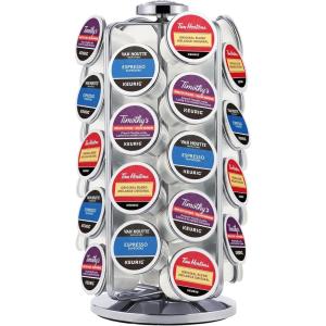 imageKeurig 5000351185 KCup Whirl Carousel Coffee Pod holder 49 BlackCarousel