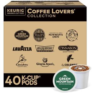 imageKeurig Flavored Coffee Variety Pack Keurig Single Serve KCup Pods 40ctCoffee Lovers