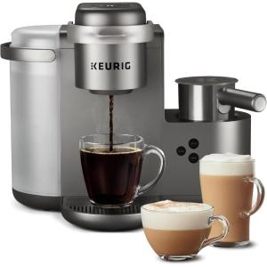 imageKeurig KCafe Special Edition Single Serve KCup Pod Coffee Latte and Cappuccino Maker Comes with Dishwasher Safe Milk Frother NickelNickel