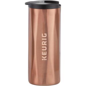 imageKeurig Stainless Steel Insulated Coffee Travel Mug Fits Under Any Keurig KCup Pod Coffee Maker 12 Oz Stainless SteelCopper