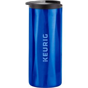 imageKeurig Stainless Steel Insulated Coffee Travel Mug Fits Under Any Keurig KCup Pod Coffee Maker 12 Oz Stainless SteelRoyal Blue