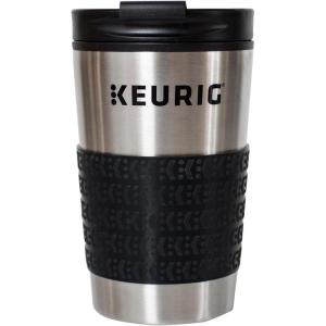 imageKeurig Stainless Steel Insulated Coffee Travel Mug Fits Under Any Keurig KCup Pod Coffee Maker 12 Oz Stainless SteelStainless Steel