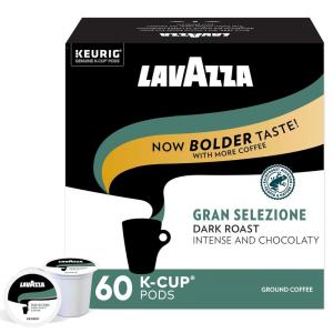 imageLavazza House Blend Perfetto SingleServe Keurig KCup Pods Medium Roast Coffee 32Count BoxGrand Selezione