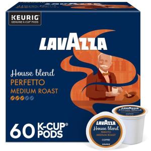 imageLavazza House Blend Perfetto SingleServe Keurig KCup Pods Medium Roast Coffee 32Count BoxPerfetto