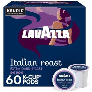 imageLavazza Italian Roast Keurig Single Serve KCup Pods 60ct 6 Packs of 10