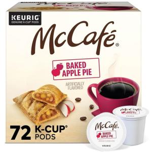 imageMcCafe Premium Roast Coffee Single Serve Keurig KCup Pods Medium Roast 60 Count 6 Packs of 10Baked Apple Pie