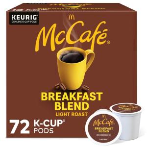 imageMcCafe Premium Roast Coffee Single Serve Keurig KCup Pods Medium Roast 60 Count 6 Packs of 10Breakfast Blend