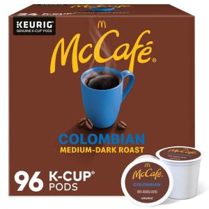 imageMcCafe Premium Roast Coffee Single Serve Keurig KCup Pods Medium Roast 60 Count 6 Packs of 10Colombian
