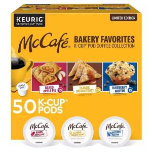 imageMcCafe Premium Roast Coffee Single Serve Keurig KCup Pods Medium Roast 60 Count 6 Packs of 10Irish Cream