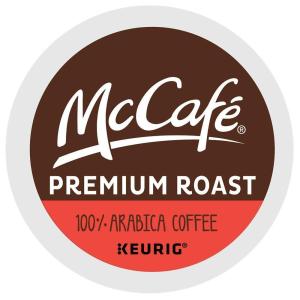 imageMcCafe Premium Roast Coffee Single Serve Keurig KCup Pods Medium Roast 60 Count 6 Packs of 10Medium Roast