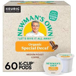 imageNewmans Own Organics Special Blend Keurig SingleServe KCup Pods Medium Roast Coffee 96 CountDecaf Special Blend