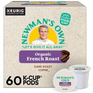 imageNewmans Own Organics Special Blend Keurig SingleServe KCup Pods Medium Roast Coffee 96 CountFrench Roast